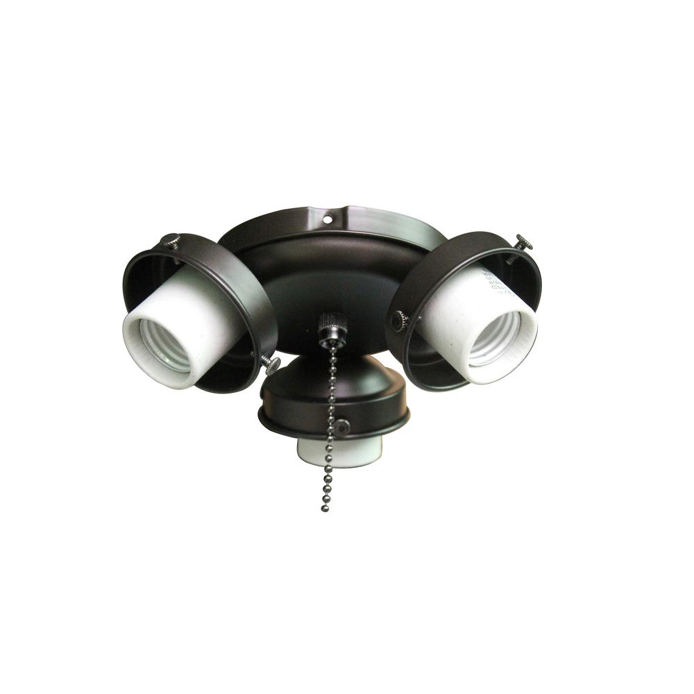 Clarkston II LED Oiled Rubbed Bronze Light Kit