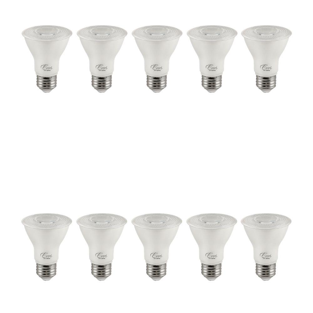 50-Watt Equivalent PAR20 Energy Star and Dimmable LED Light Bulb in Warm White 2700K (10-Pack)