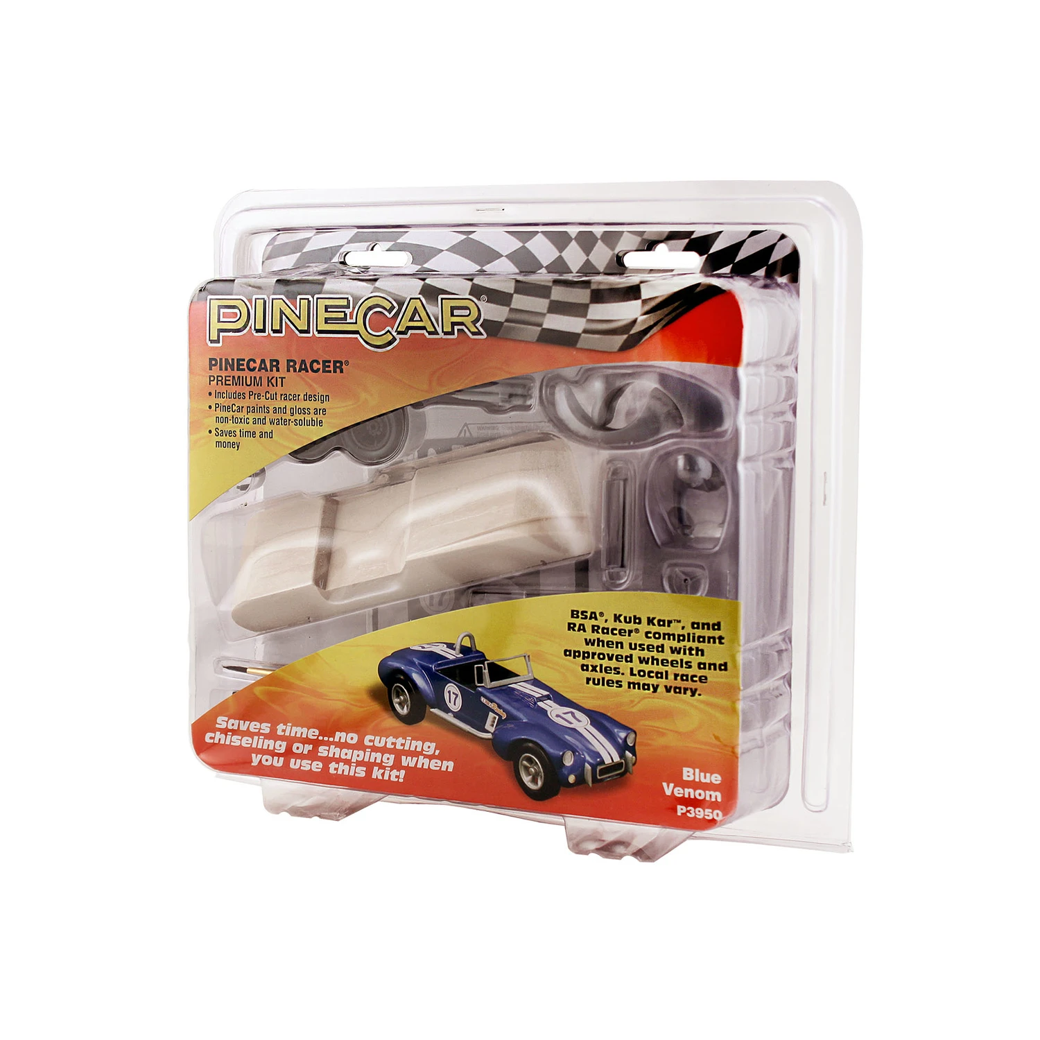Blue Venom Premium Racer Kit - 20 Pieces For Ultimate Racing Fun