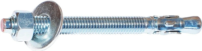 Zinc Wedge Anchor 1/2 Inch Diameter 5-1/2 Inch Length Model 04130