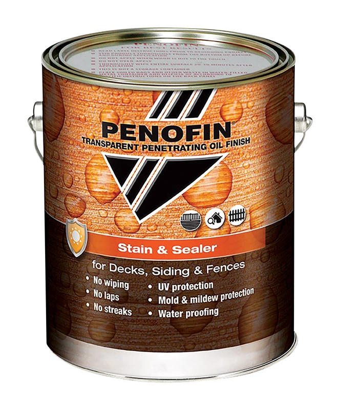 Semi-transparent Matte Mission Brown Oil-based Stain And Sealer 1 Gal.