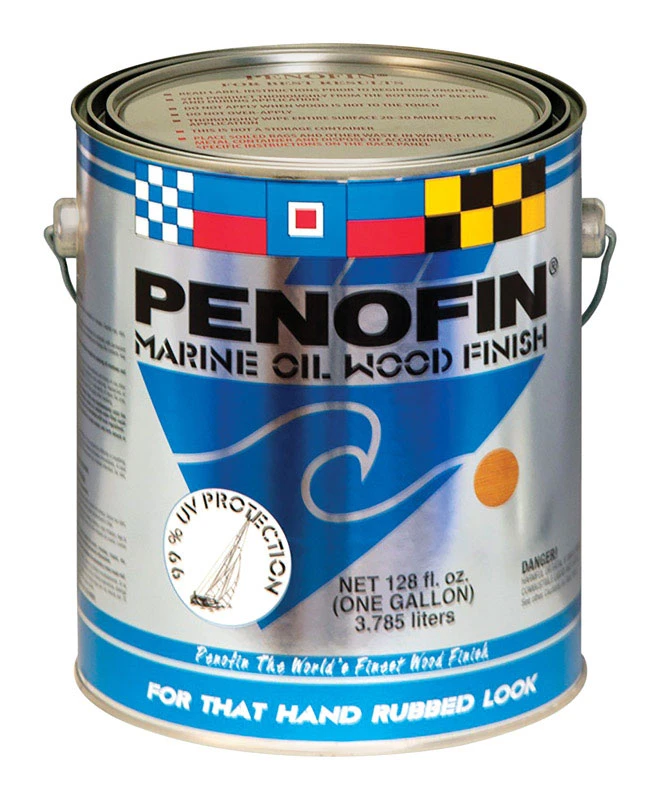 Marine Oil Transparent Natural Oil-based Wood Finish 1 Gal.