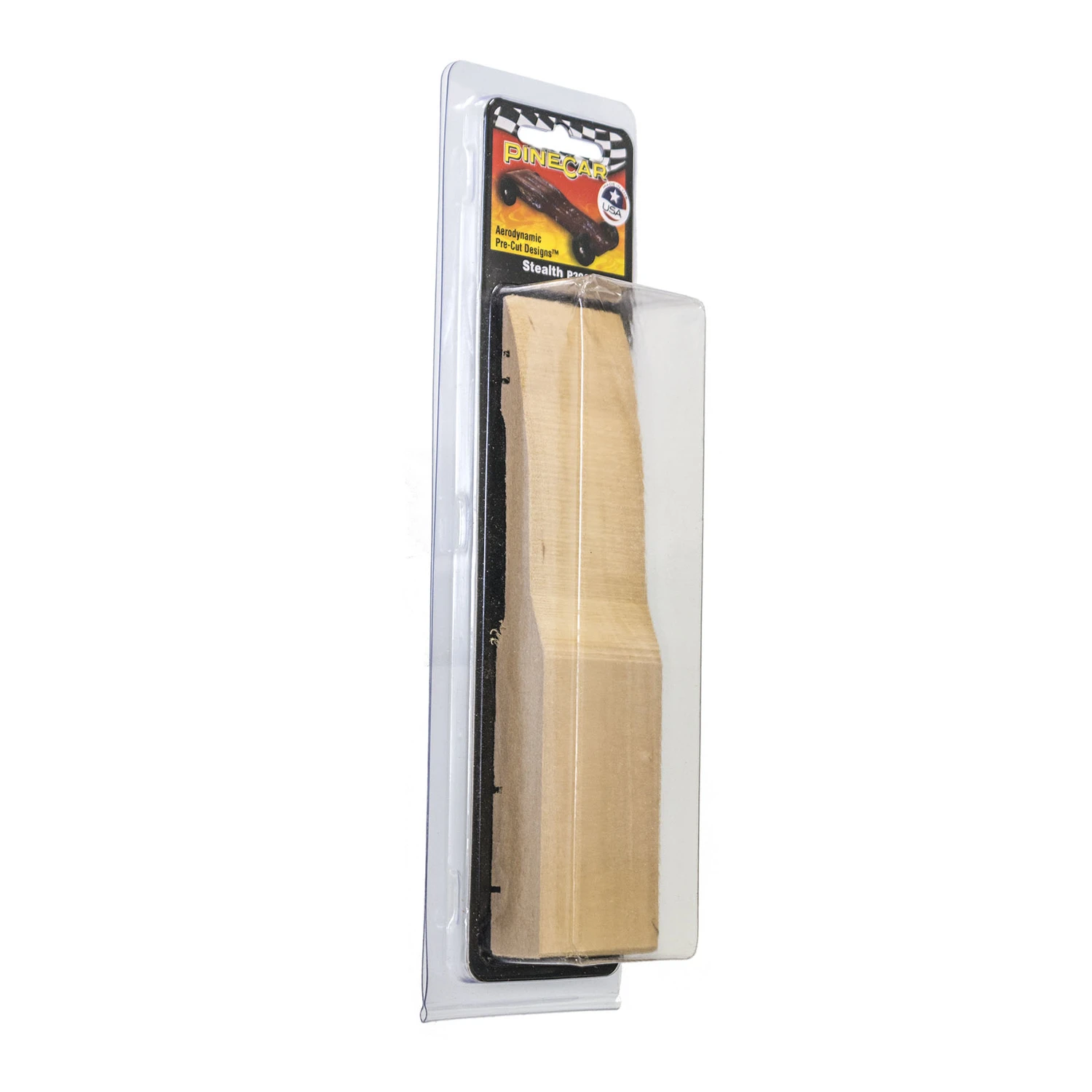 Pre-cut Design Stealth Model P3968 For Pinewood Derby Racing