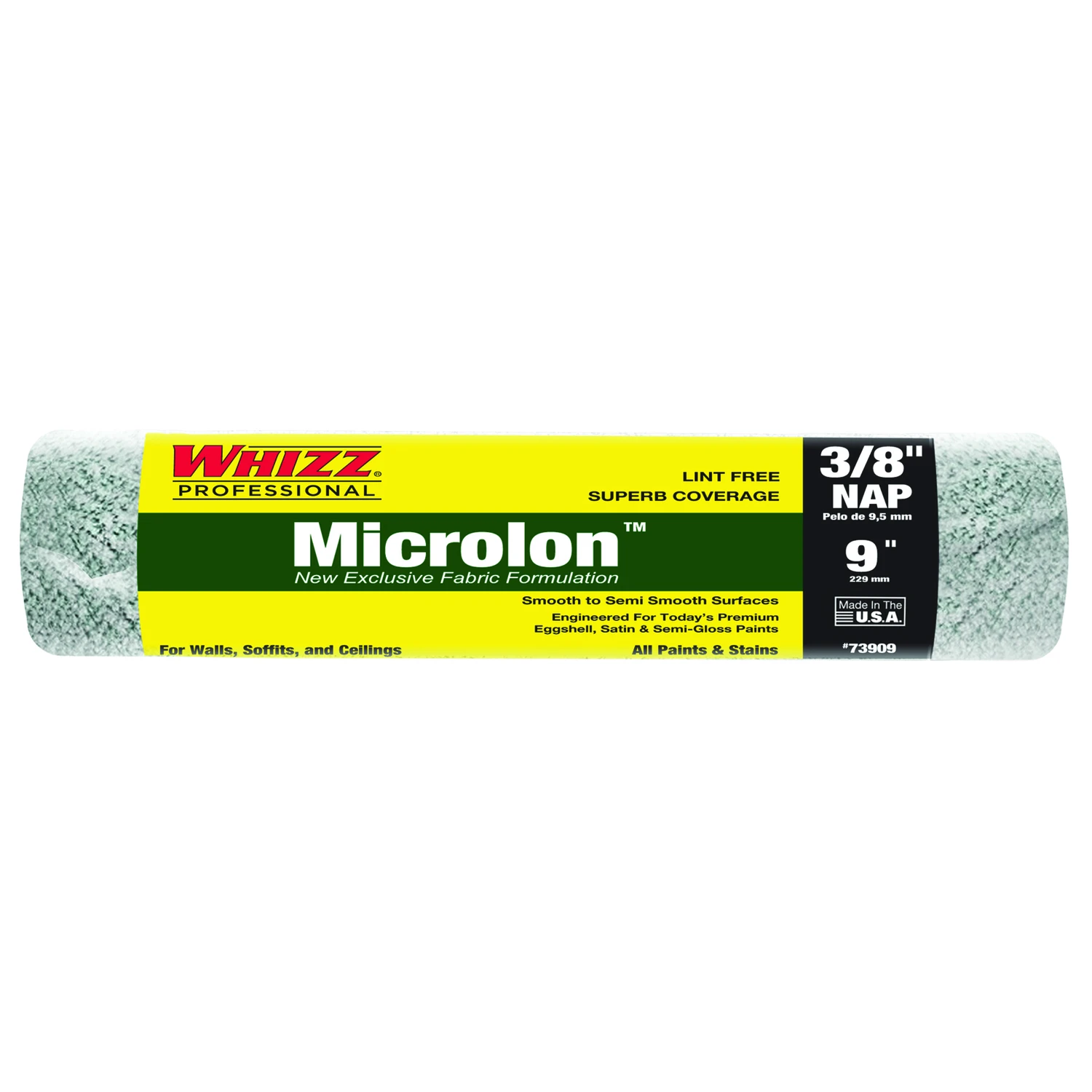 Whizz Microlon 3/8 In. X 9 In. W Cage Paint Roller Cover 1 Pk