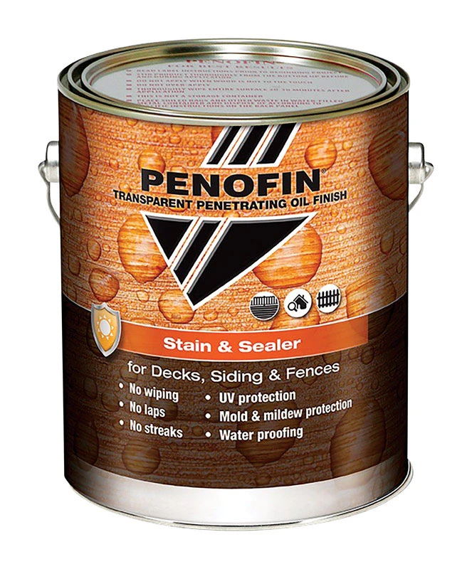Transparent Matte Redwood Oil-based Stain And Sealer 1 Gallon