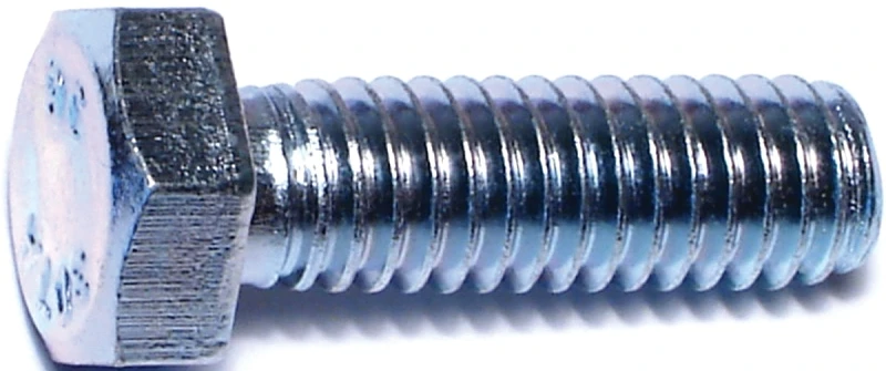 Zinc Hex Bolt Grade 2 5/16 Inch X 1 Inch Model 00029