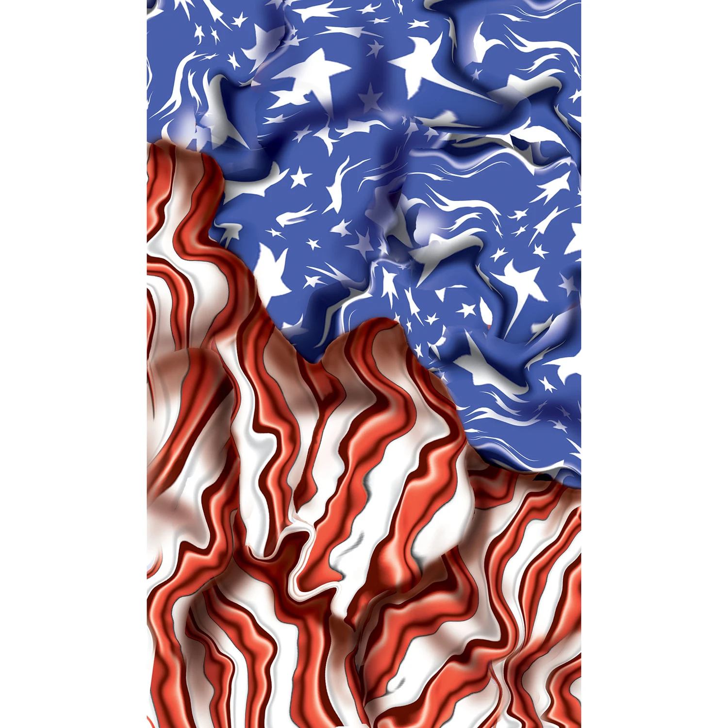 Body Skin Custom Transfer Freedom Flag Multicolored Design