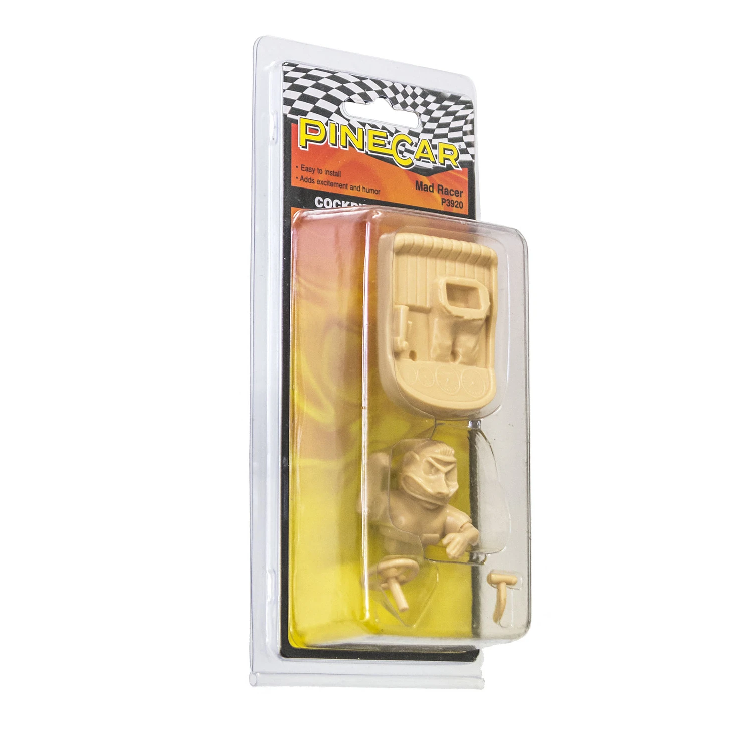 Mad Racer Cockpit And Driver Set - Beige 4 Pieces