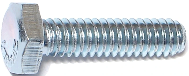Zinc Hex Bolt Grade 2 1/4-20 X 1 Inch