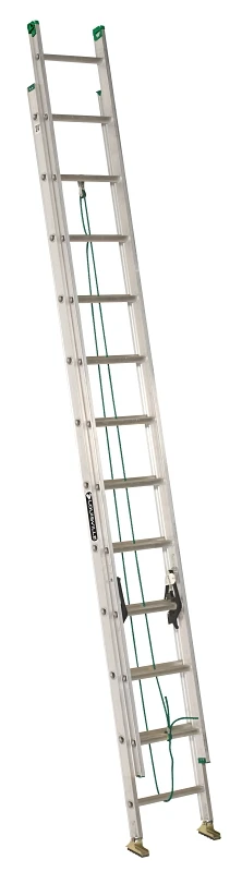 24-foot Aluminum Extension Ladder Type Ii With 225-pound Duty Rating