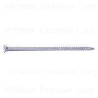 #10 X 5 Square Drive Deck Screws - Durable Steel Bugle Head Fasteners