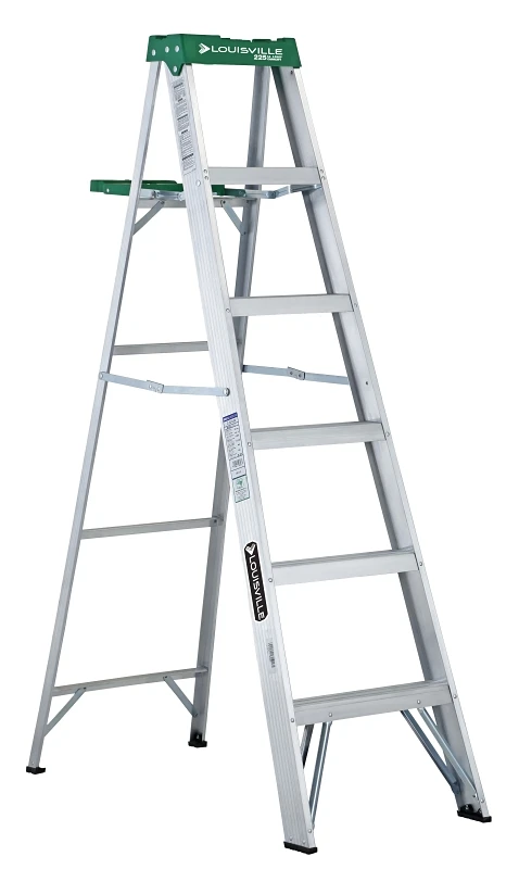 6-foot Aluminum Step Ladder Type Ii Industrial Duty
