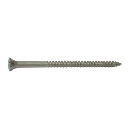 #10 X 3-1/2 Green Phillips Bugle Head Deck Screws - 100 Count
