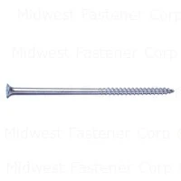 #10 X 5 Dacrotized Steel Phillips Bugle Head Deck Screws - Durable Fasteners