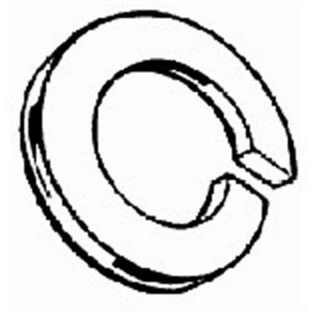 Zinc Split Lock Washers - 100 Count Box