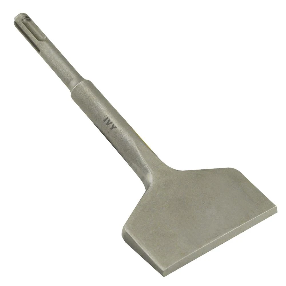 6-1/2 Inch X 3 Inch Sds Plus Wide Bent Chisel, Chrome Molybdenum Steel