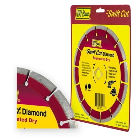 8 Inch Segmented Diamond Blade For Stone, Brick, Block, And Concrete
