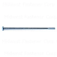 1/4-20 X 7 Zinc Coarse Hex Bolts - Durable Fasteners For Heavy-duty Applications
