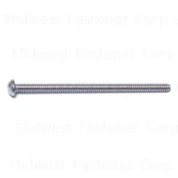 Slotted Round Machine Screws 6-32 X 2-1/2 Stainless Steel - Durable Fasteners