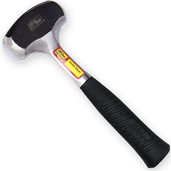 4 Pound Solid Steel Drilling Hammer - Durable Hand Tool For Heavy-duty Applications