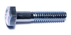 1/4 Inch X 1-1/2 Inch Zinc Hex Bolt Grade 2
