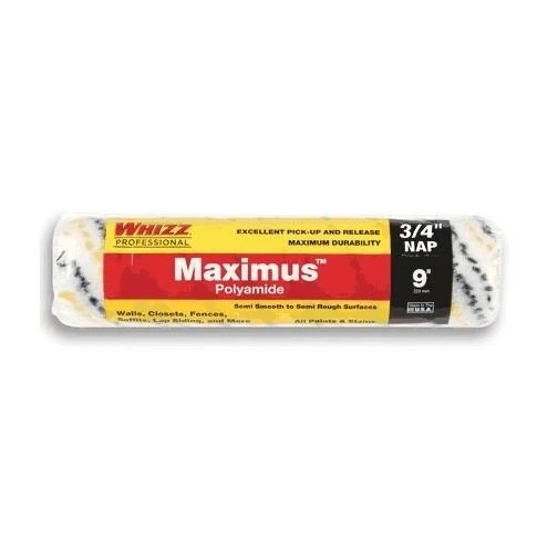 53918 Professional Maximus Polyamide Roller Cover, 9 Inch X 3/4 Inch Nap