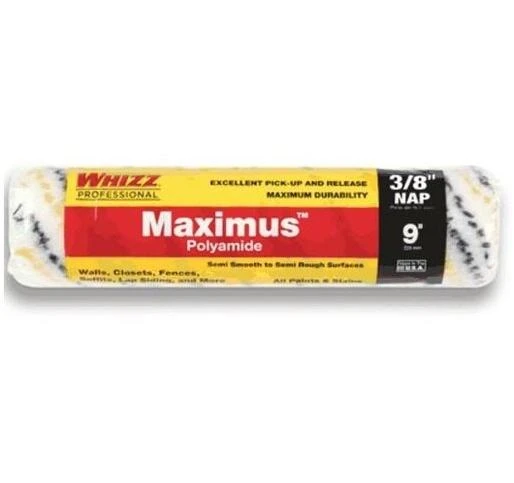 53909 Professional Maximus Polyamide Roller Cover, 9 Inch X 3/8 Inch Nap