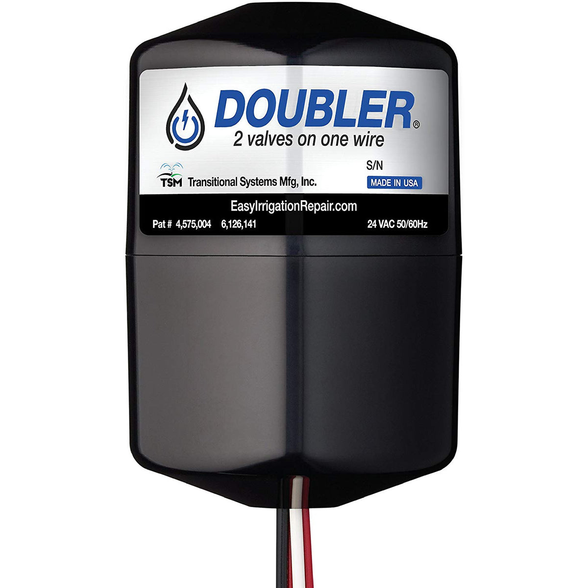 TSM, Inc. - DOUBLER - 2 Valves on One Wire / Expand or Repair Your Irrigation System with Ease