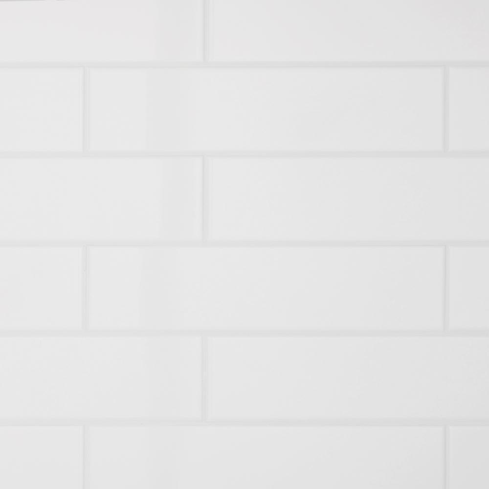 Daltile Restore 3 in. x 12 in. Ceramic Bright White Subway Tile (360 sq. ft. / pallet)