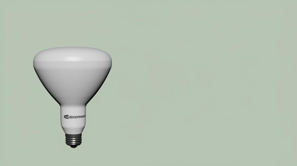 EcoSmart 75-Watt Equivalent BR40 Dimmable LED Light Bulb Daylight (6-Pack)