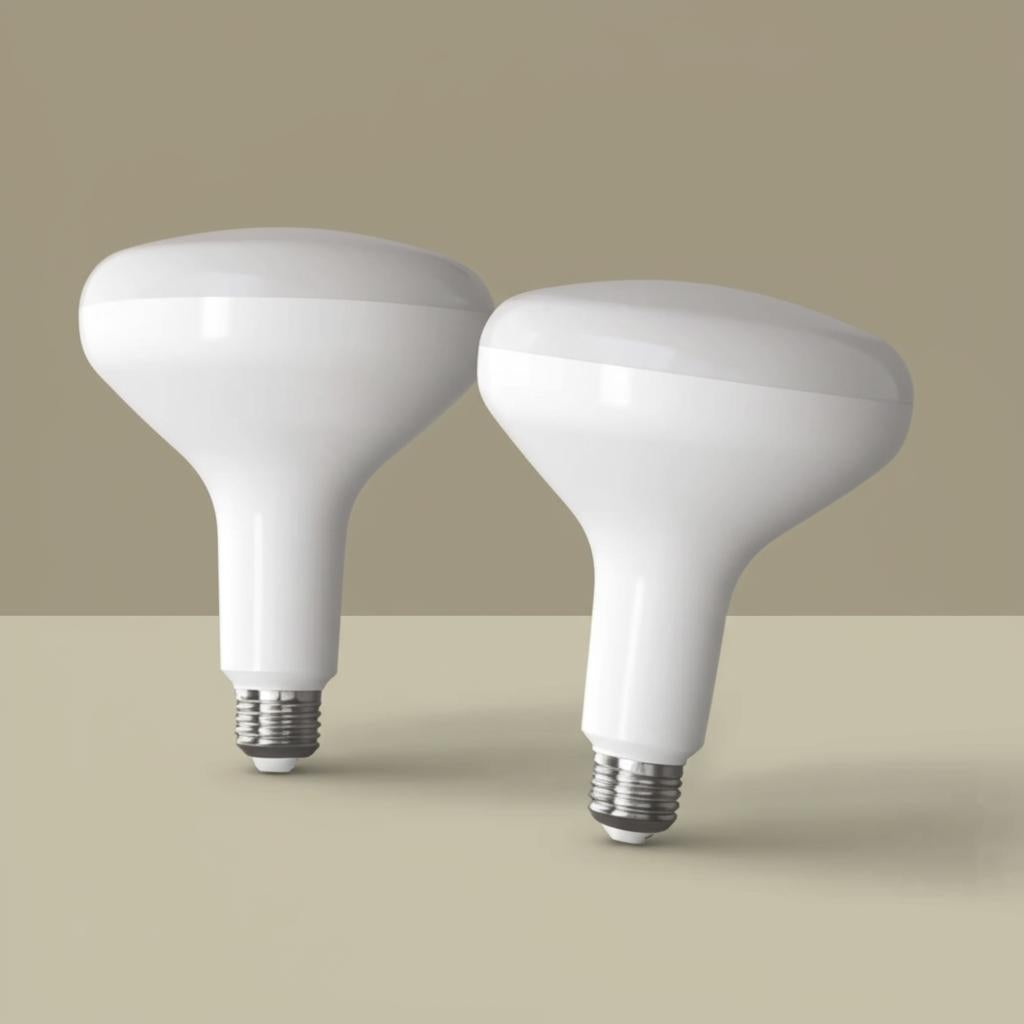 EcoSmart 75-Watt Equivalent BR40 Dimmable ENERGY STAR LED Light Bulb Soft White (8-Pack)