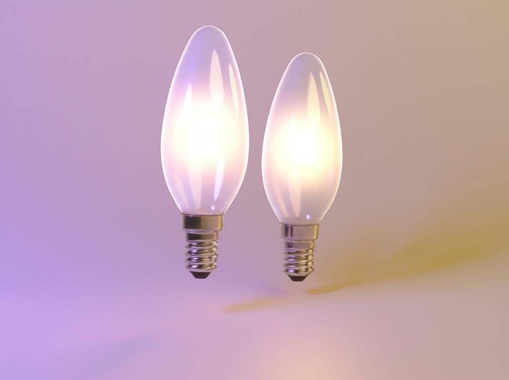 EcoSmart 40-Watt Equivalent B11 Candle LED Light Bulbs, Soft White, 3-Pack