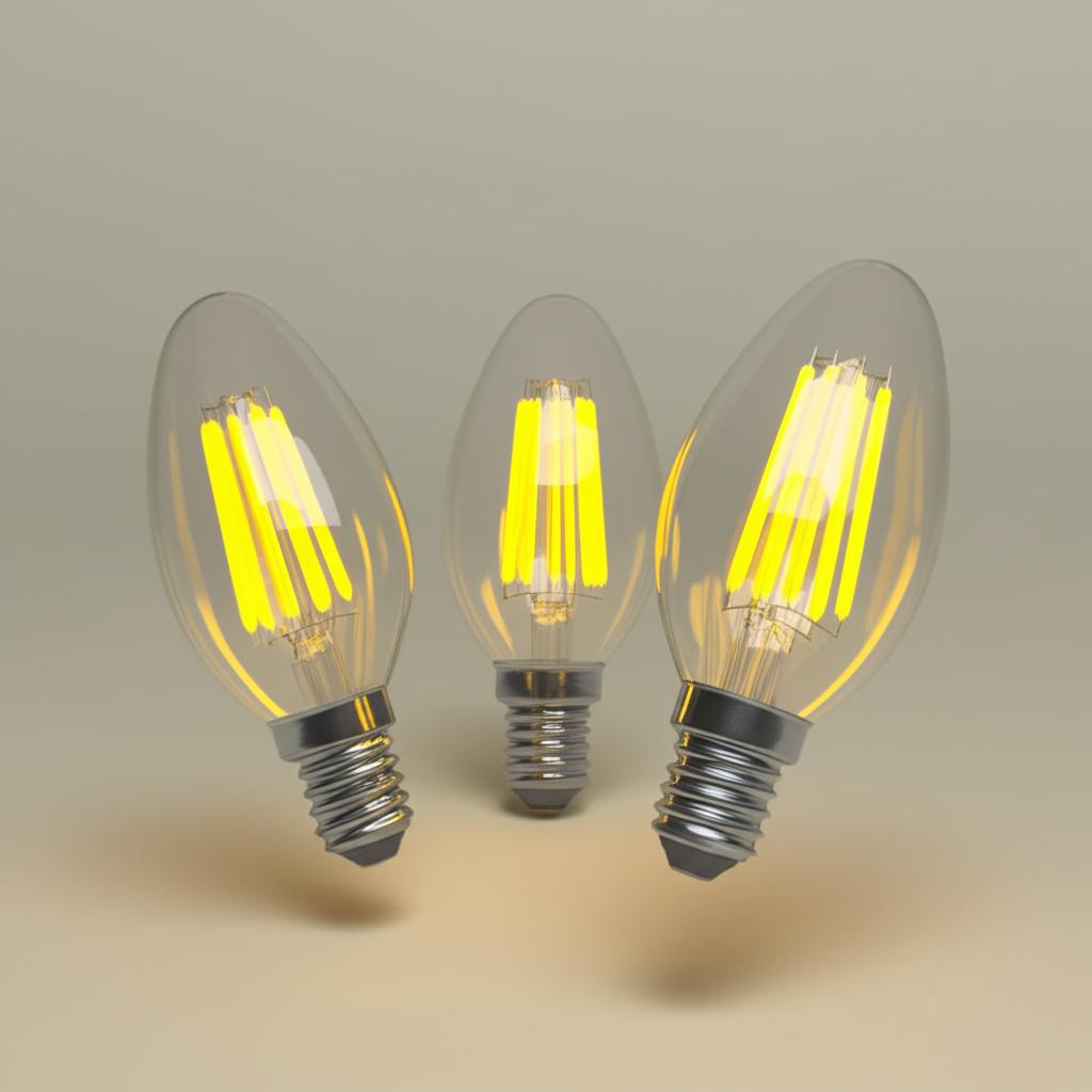 EcoSmart 40-Watt Equivalent B11 Dimmable Energy Star LED Light Bulb Soft White (12-Pack)