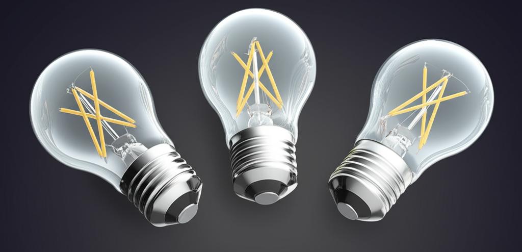 EcoSmart 40-Watt Equivalent A15 Dimmable ENERGY STAR LED Light Bulbs, Bright White, 3-Pack