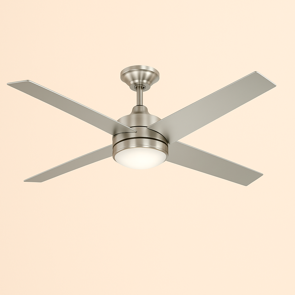 Home Decorators Collection Mercer 52-inch LED Indoor Ceiling Fan with Light Kit and Remote Control