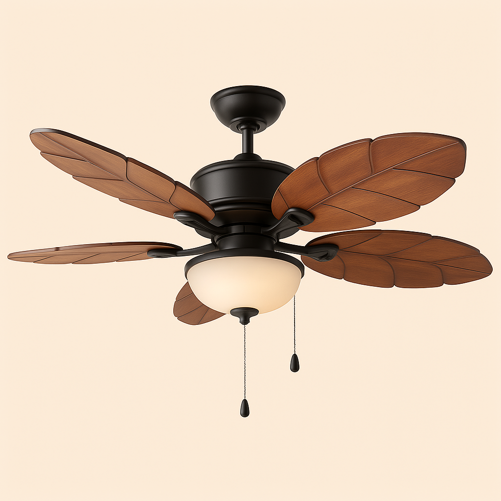 Home Decorators Collection Palm Cove 52-inch LED Ceiling Fan with Light Kit