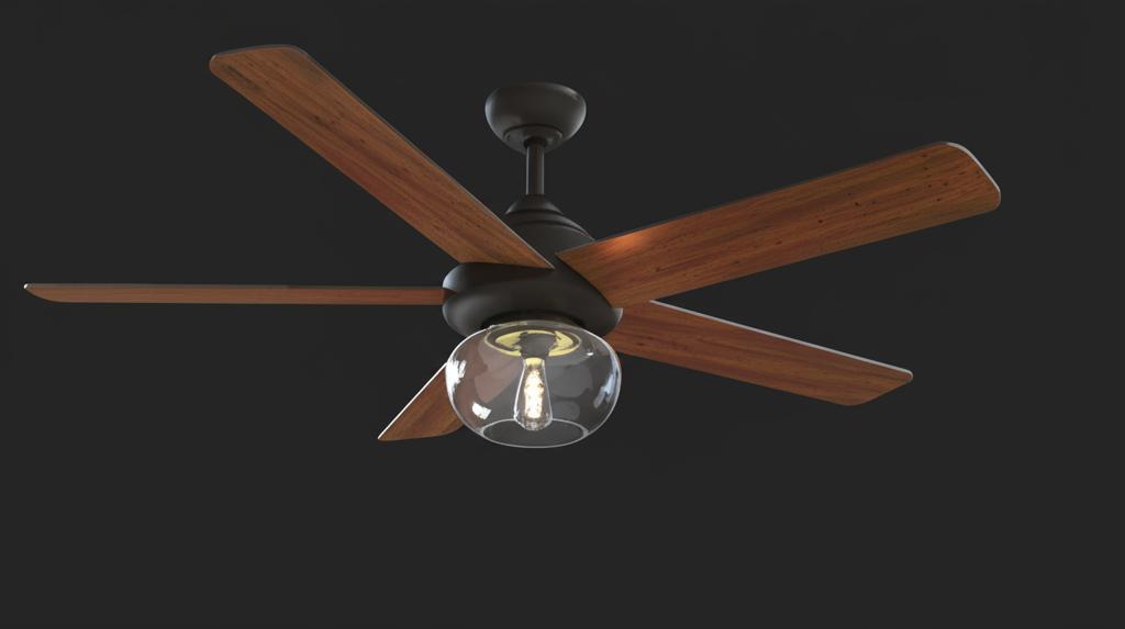 Home Decorators Collection Avonbrook 56-inch LED Bronze Ceiling Fan with Light Kit and Remote Control