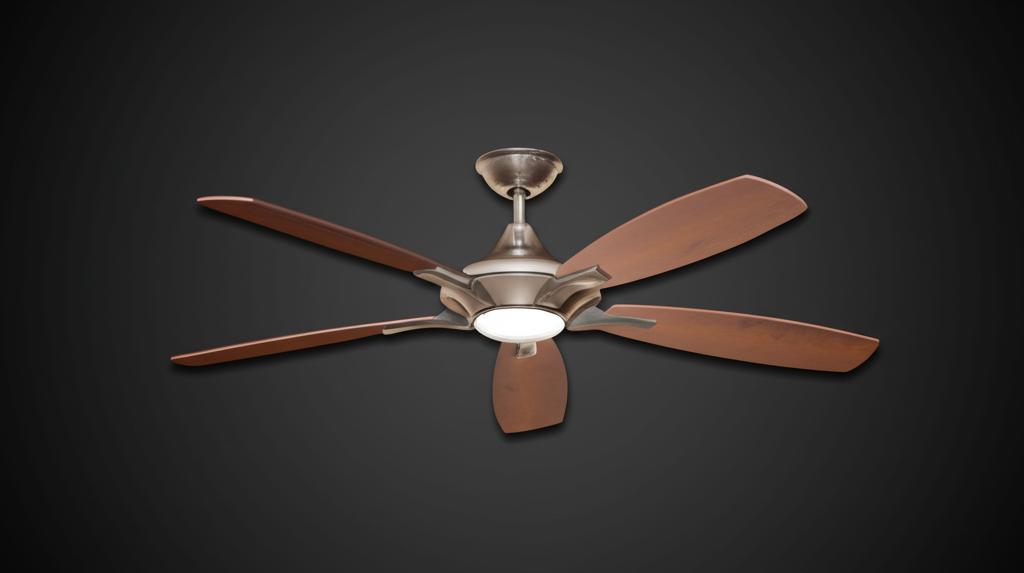 Home Decorators Collection Petersford 52-inch LED Ceiling Fan with Remote Control