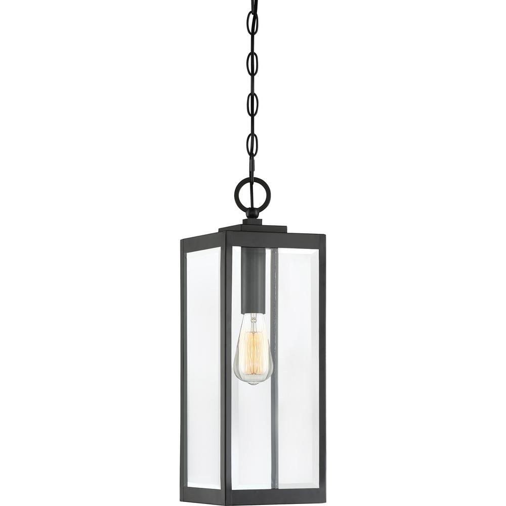 Westover 1-Light Black Outdoor Pendant Light