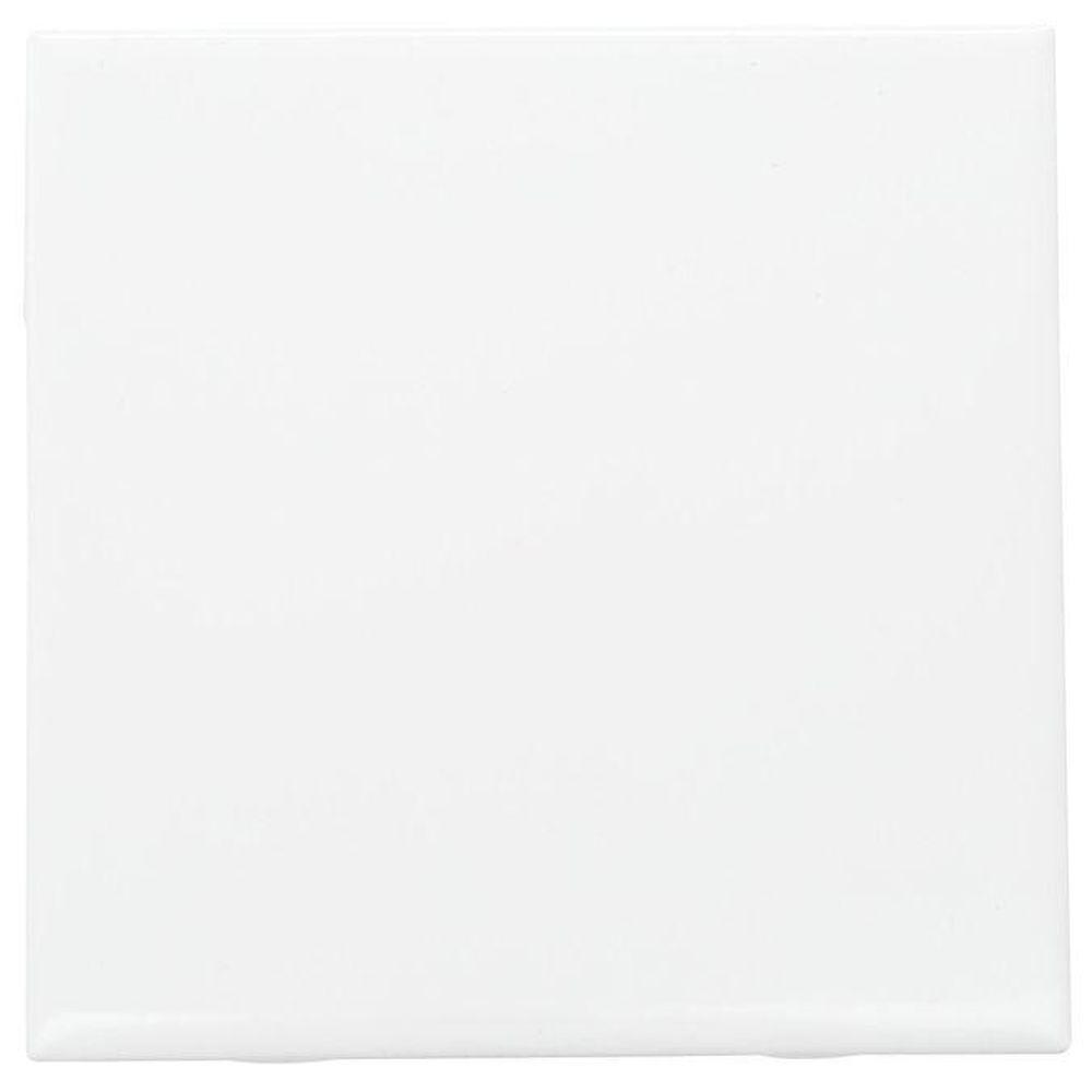 Daltile Semi-Gloss White 6 in. x 6 in. Ceramic Wall Tile (12.5 sq. ft. / case)