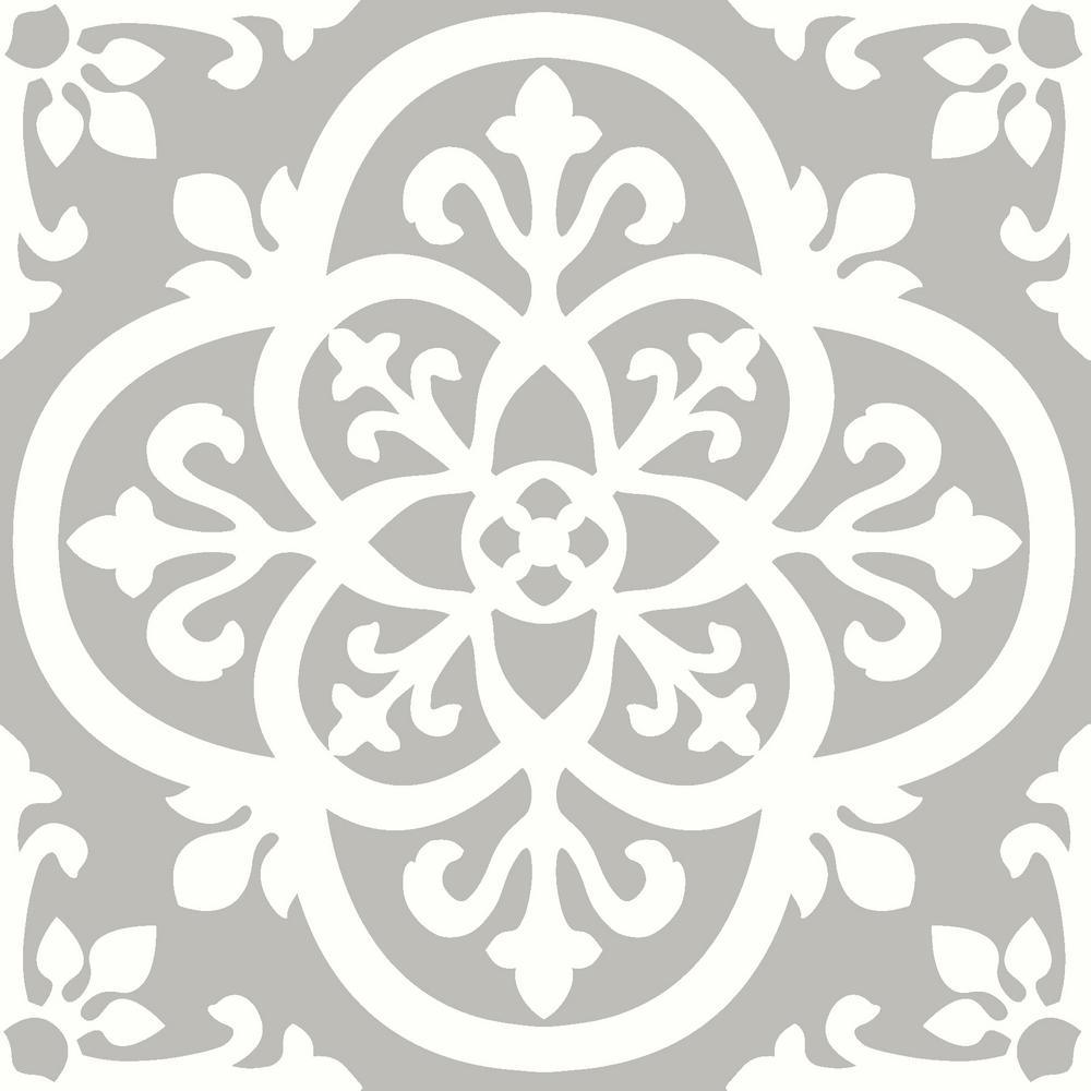 FloorPops Medina Peel and Stick Floor Tiles 12 in. x 12 in. (20 Tiles, 20 sq. ft.)