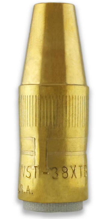 Bernard Centerfire Tapered MIG Nozzle NST-38XTB