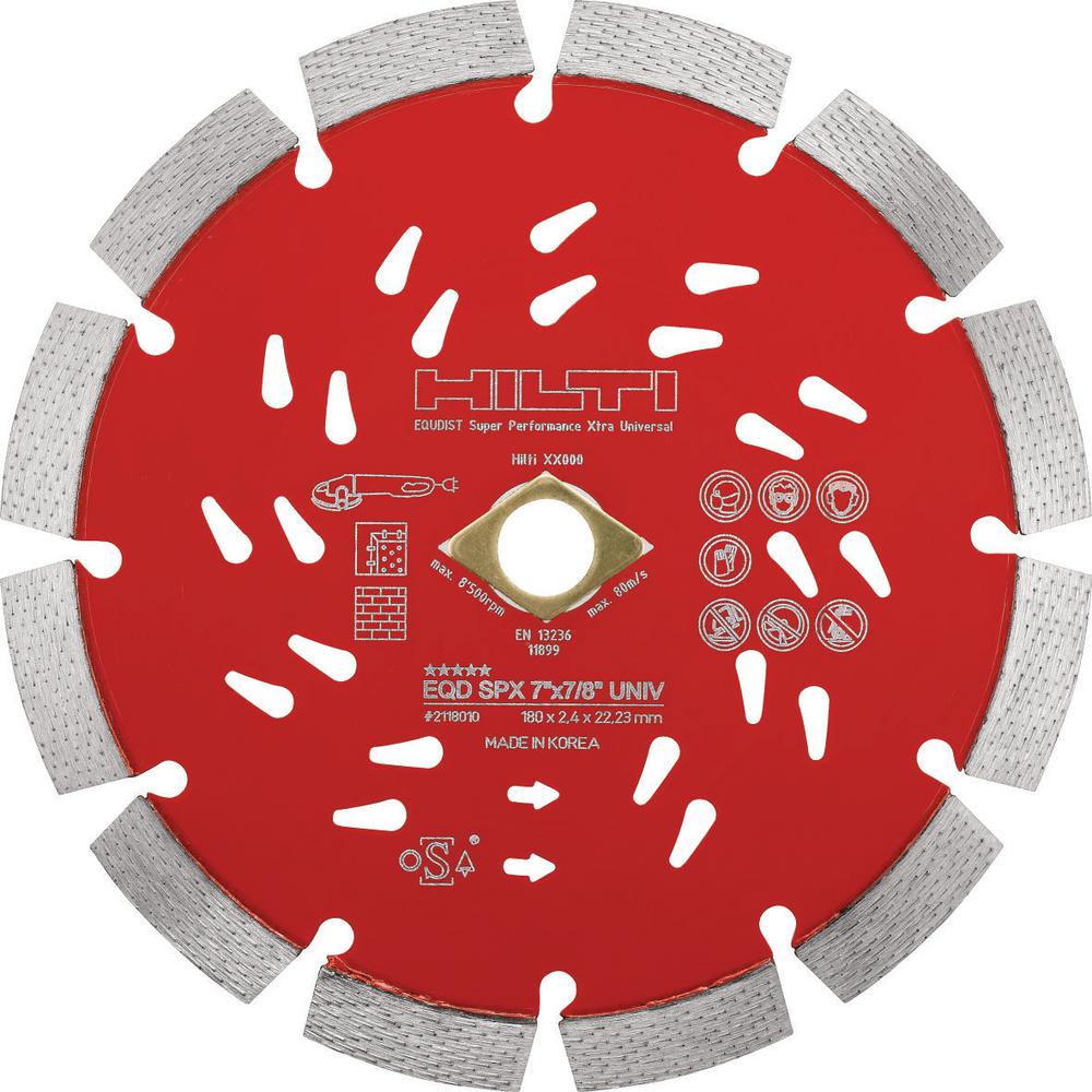 Hilti 12 in. x 1 in. Super Premium-X Universal Diamond Saw Blade