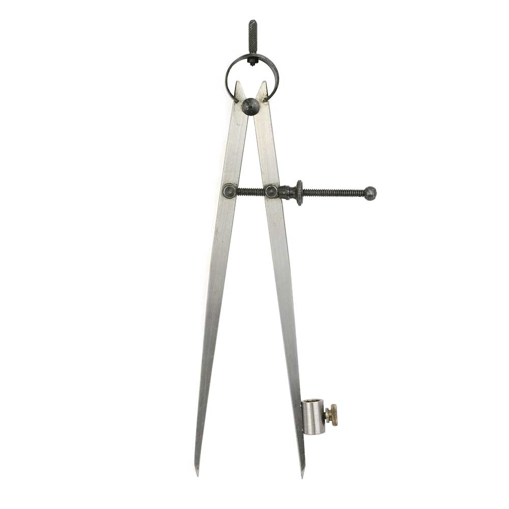 8 Inch Precision Compass Pencil Holder/Spring Divider/Scriber