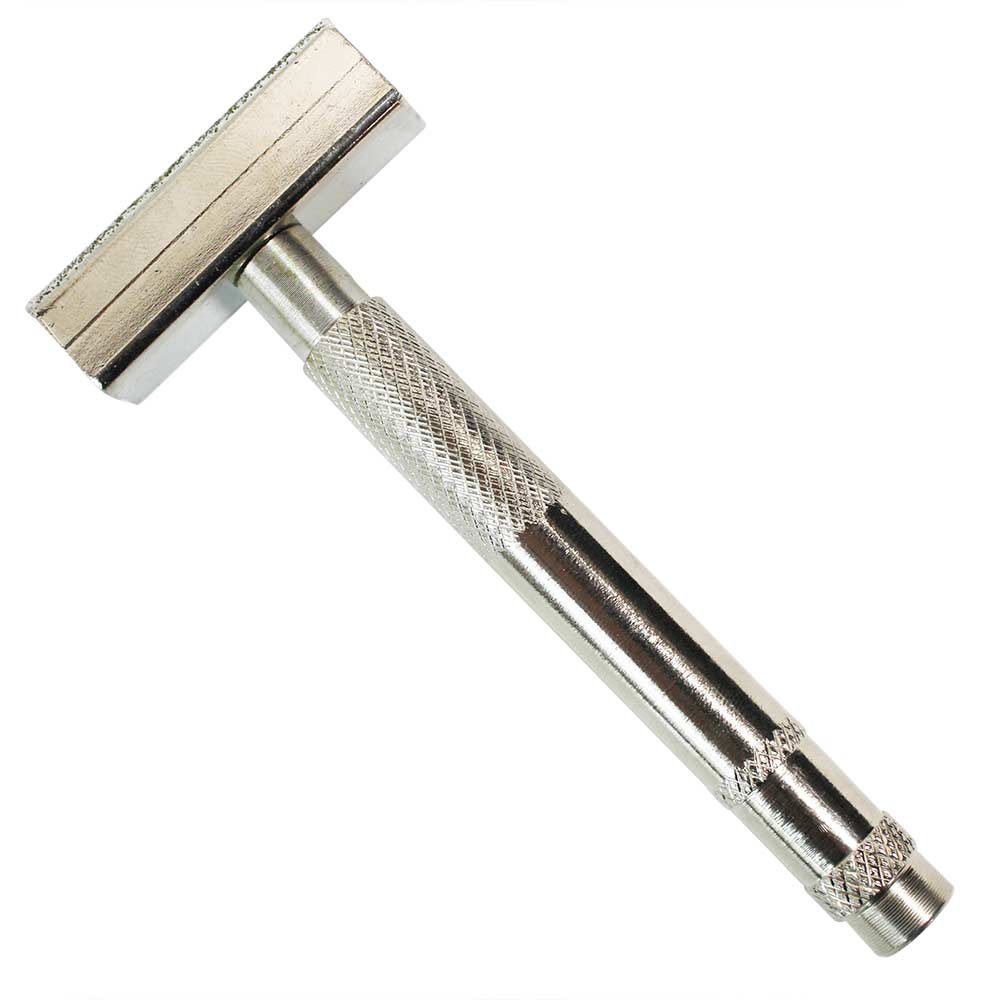 4-1/2 Inch Long Handle Diamond Impregnated Grinding Wheel Dresser 1-3/4 Inch x 1/2 Inch