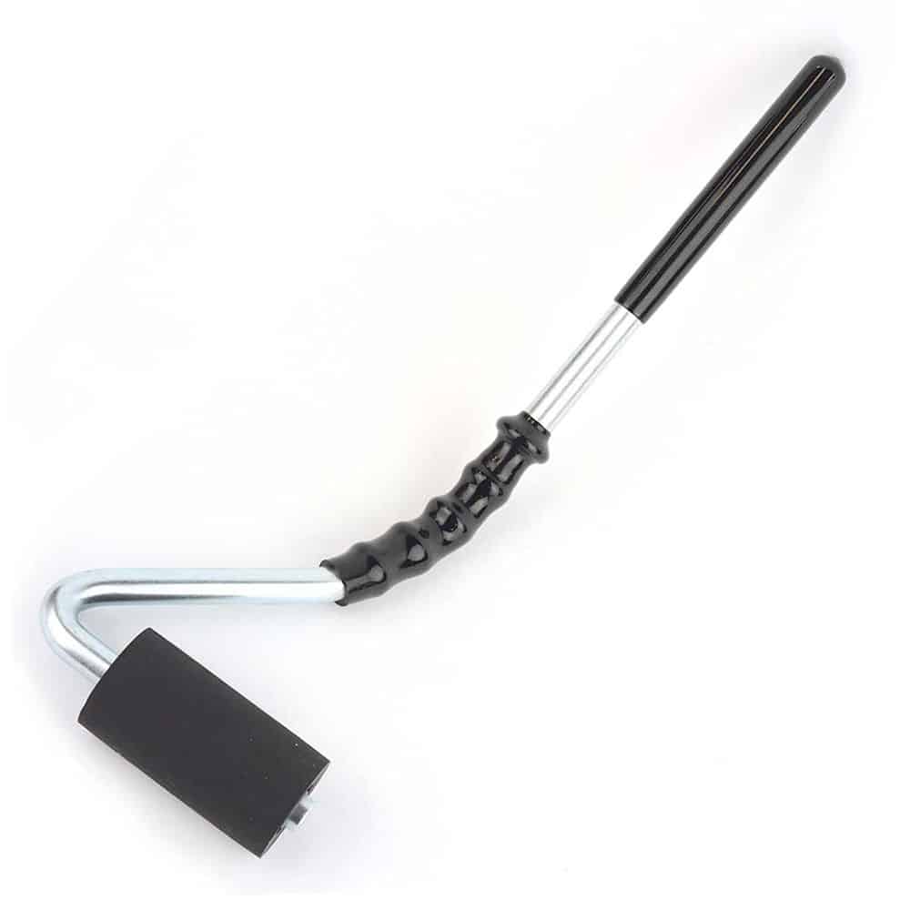 Press Roller With Curved Handle