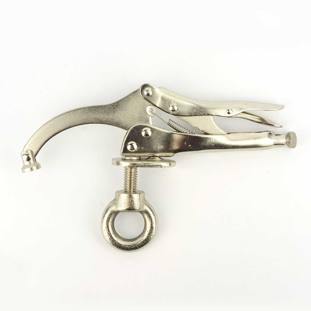 9-Inch With 3-1/2-Inch Throat Drill Press Vise Clamp