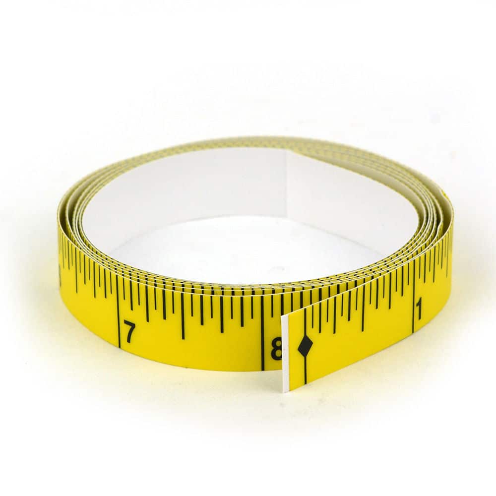 48 Inch Lengths 9/16 Inch Width Self Stick Tape Rule