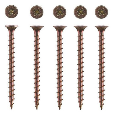 Big Timber DCY Drywall-To-Wood Screw Coarse Thread Yellow Zinc Coating