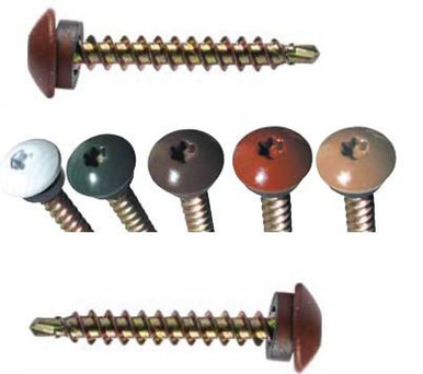 Big Timber EWB Metal Roofing Screw 100 Count Bucket